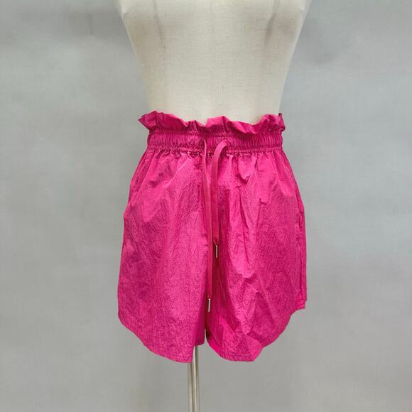 Varley Tulair High-Rise Nylon Short 3" in Vibrant Fuschia Size Small - Picture 1 of 16